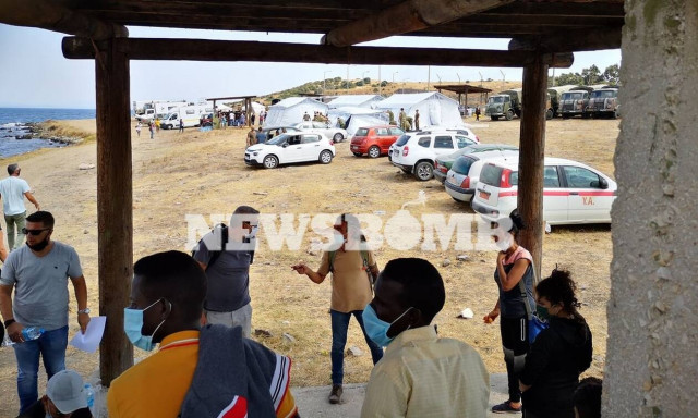 Το Newsbomb.gr στη Μυτιλήνη: Στη νέα δομή οι πρώτοι μετανάστες - Πυρετώδεις οι εργασίες