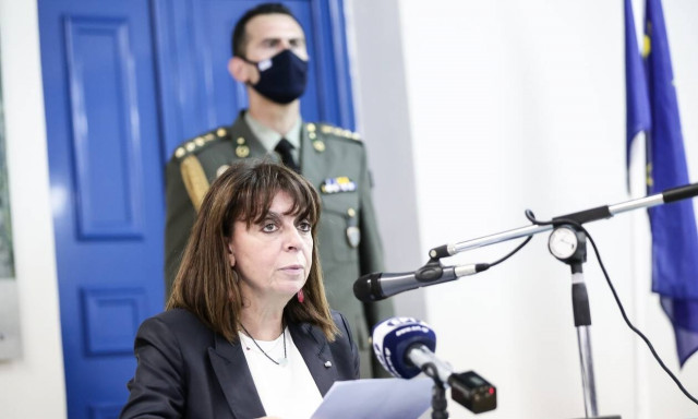 Σακελλαροπούλου από Καστελόριζο: Δεν υποκύπτουμε σε απειλές, ούτε σε εκφοβισμούς