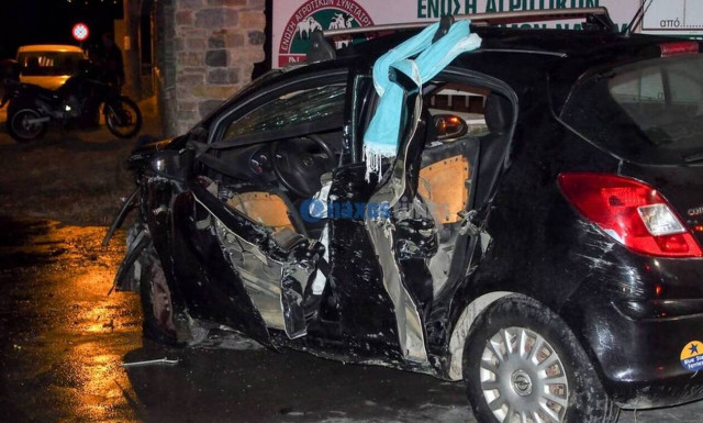 Τροχαίο στη Νάξο: Μάχη για τη ζωή τους δίνουν η 9χρονη και ο πατέρας της