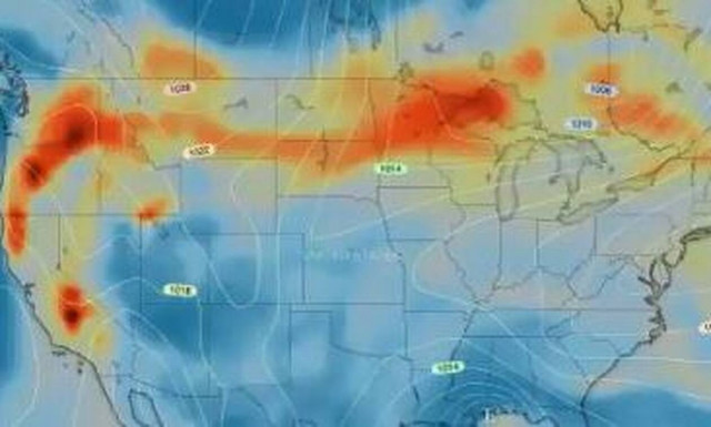 Απίστευτο! Ο καπνός από τις πυρκαγιές στις ΗΠΑ έφτασε στην Ευρώπη