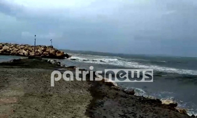 Κυκλώνας «Ιανός»: Τα καιρικά φαινόμενα «χτυπούν» και το νόμο Ηλείας