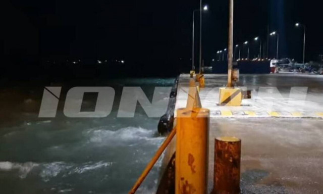 Κακοκαιρία «Ιανός» - Βίντεο: Ισχυροί άνεμοι στην Κυλλήνη