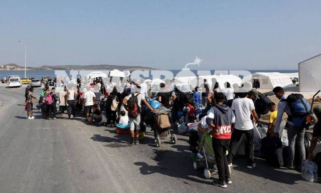 Μόρια: 77 μετανάστες θετικοί στον κορονοϊό - Συνεχίζονται τα τεστ στο Καρά Τεπέ