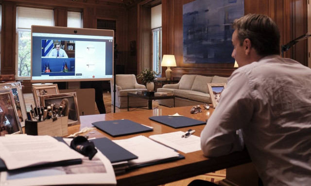 Τι είπαν Μητσοτάκης-Μέρκελ: Το βίντεο με το Καρά Τεπέ και τη Μόρια