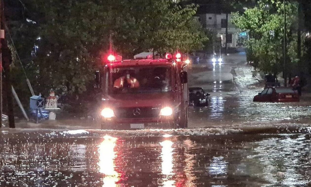 «Ιανός»: Πολύ μεγάλα τα ύψη βροχόπτωσης από την κακοκαιρία