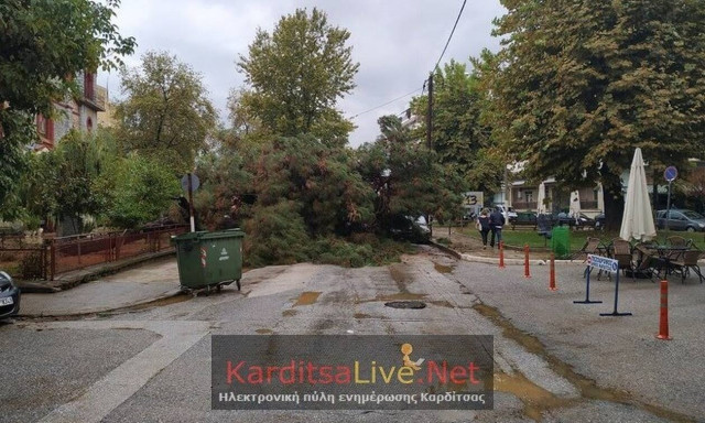 Κακοκαρία Ιανός: «Μαύρη» νύχτα γεμάτη αγωνία για το μέλλον θα περάσουν οι Καρδιτσιώτες