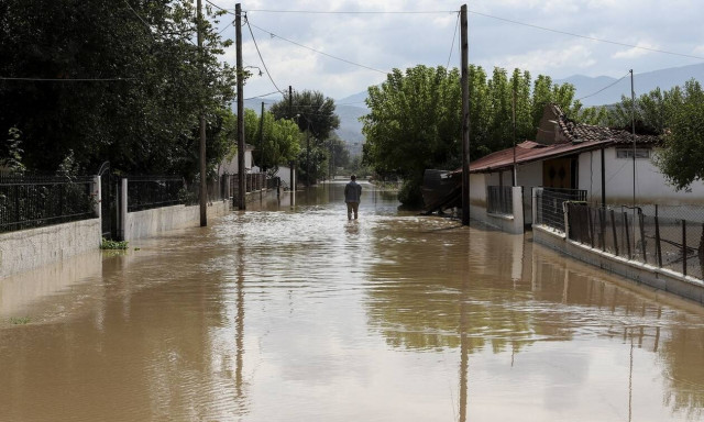 Κακοκαιρία «Ιανός»: Εκκενώνεται με απόφαση του δημάρχου Παλαμά η Μεταμόρφωση Καρδίτσας