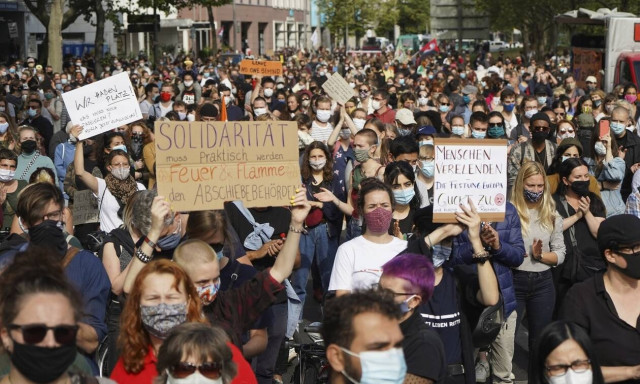 Γερμανία: Χιλιάδες διαδηλωτές ζητούν από την ΕΕ να δεχθεί πρόσφυγες από τη Μόρια