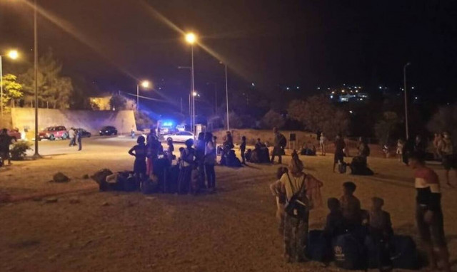 Φωτιά στο Κέντρο Υποδοχής και Ταυτοποίησης στη Σάμο - Tρεις ελαφρά τραυματίες 