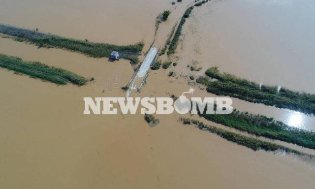 Περισσότερα από 210.000 στρέμματα κάτω από το νερό στον θεσσαλικό κάμπο