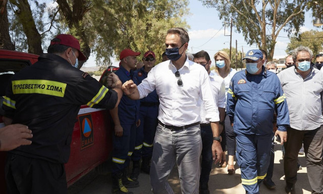 Κακοκαιρία «Ιανός»: Στην Καρδίτσα σήμερα Τρίτη ο Κυριάκος Μητσοτάκης