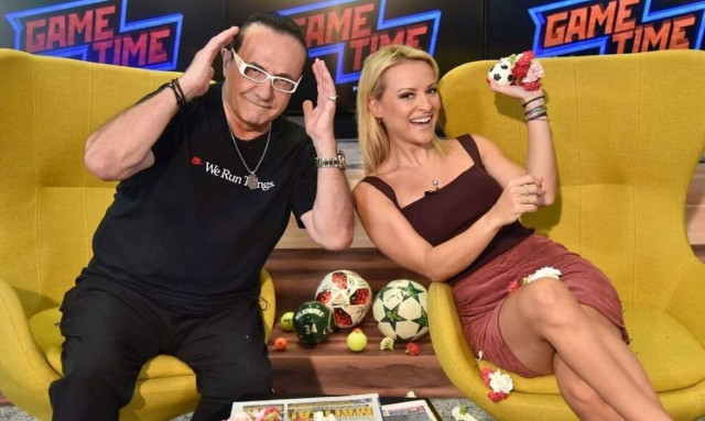 Απολαυστικός Λευτέρης Πανταζής στο ΟΠΑΠ Game Time