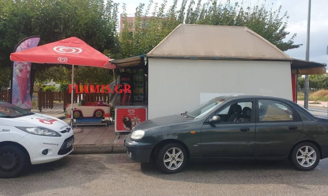 Πάτρα: Λήστεψαν περίπτερο με μαχαίρι…. και μία ομπρέλα – Δείτε το κόλπο τους (vid)