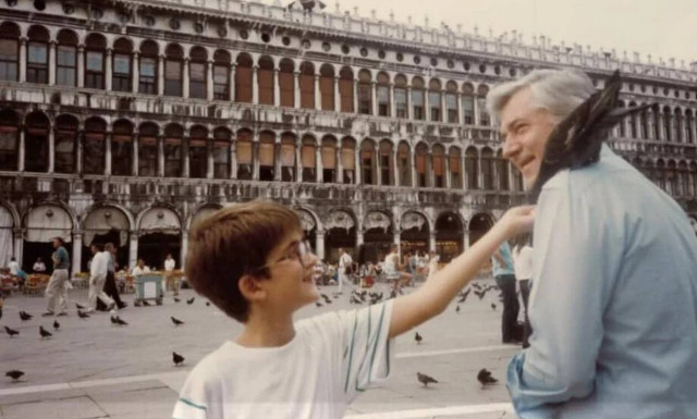 Κώστας Μπακογιάννης: Η συγκινητική φωτογραφία για τον πατέρα του, Παύλο