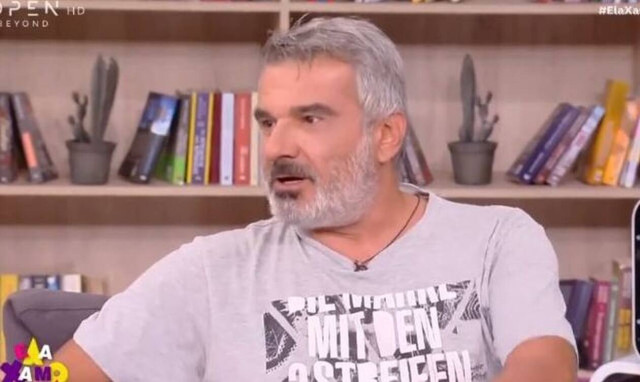 Κώστας Αποστολάκης: «Ο κορονοϊός με έσωσε» (Video)