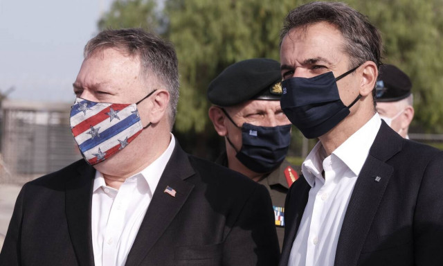 Το «ευχαριστώ» στα ελληνικά του Μάικ Πομπέο στον Μητσοτάκη για την φιλοξενία	