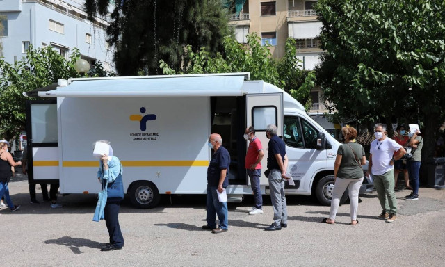 New coronavirus cases in Greece 460 on Friday; 85 intubated