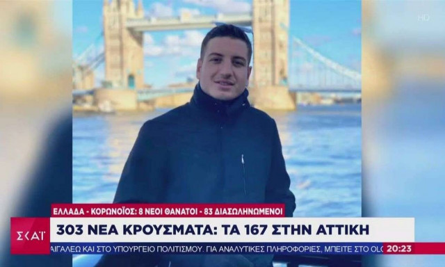 Κορονοϊός: Συγκλονίζει 25χρονος - «Διασωληνώθηκα στη ΜΕΘ, χωρίς να έχω υποκείμενο νόσημα»