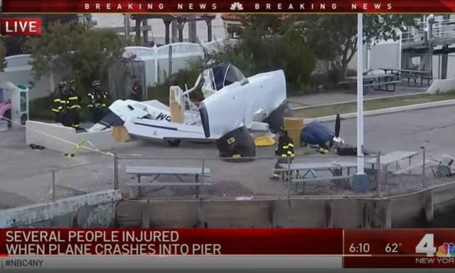 Νέα Υόρκη: Υδροπλάνο έπεσε σε προβλήτα - Ένας νεκρός