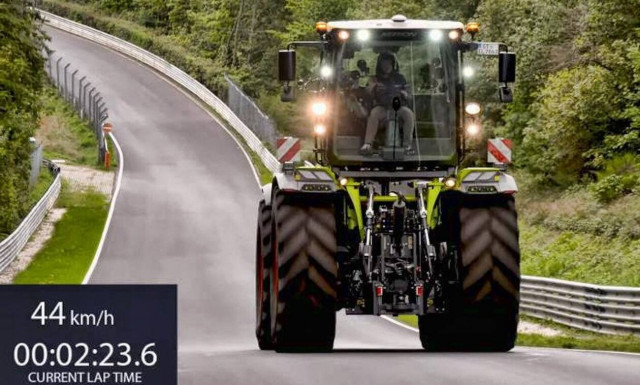 Δείτε το πιο γρήγορο τρακτέρ στο… Nürburgring