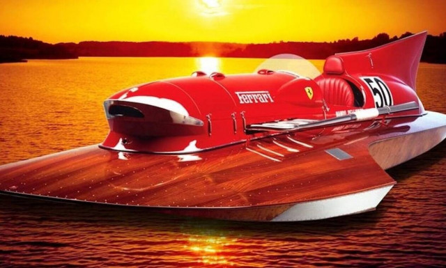 Ένα απίστευτο αγωνιστικό ταχύπλοο της Ferrari από τη δεκαετία του ’50 βγαίνει στο σφυρί