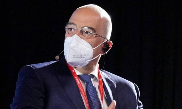 Dendias relays Greek reaction to reopening Varosha in meeting with Cavusoglu in Bratislava