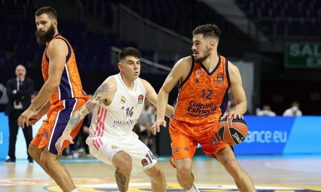 Euroleague: Διέσυρε τη Ρεάλ η Βαλένθια, στην ΤΣΣΚΑ το ντέρμπι