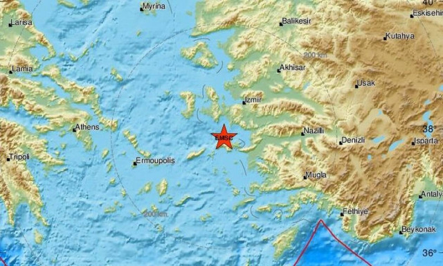 Σεισμός ΤΩΡΑ κοντά στη Σάμο - Αισθητός στο νησί (pics)