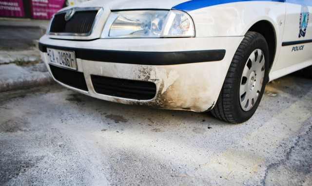 Ένταση έξω από το υπουργείο Προστασίας του Πολίτη