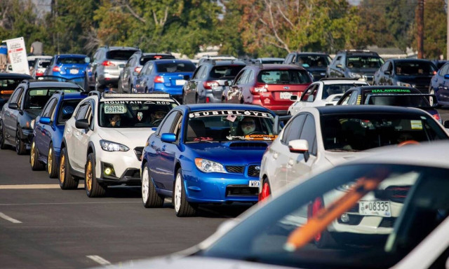 Πόσα Subaru μπορούν να μαζευτούν σε ένα σημείο;