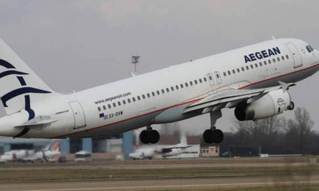 Changes in Aegean and Olympic Air flights due to work stoppage
