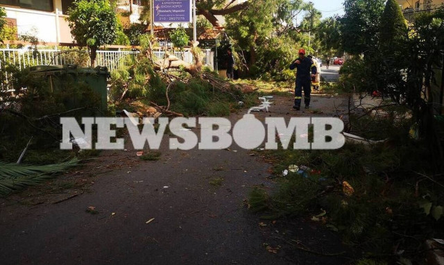 Νέο Ηράκλειο: Τρεις τραυματίες και μεγάλες καταστροφές