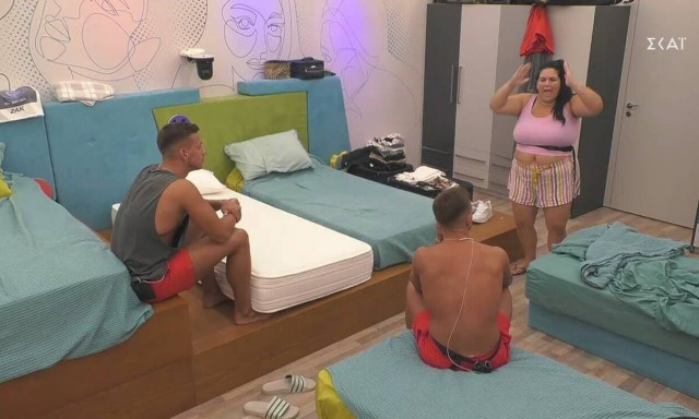 Big Brother: Έντονος καυγάς της Αφροδίτης με τους δίδυμους (video)