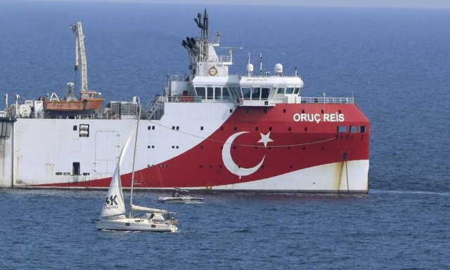 Oruc Reis geopositioning system turned off for the last 24 hours