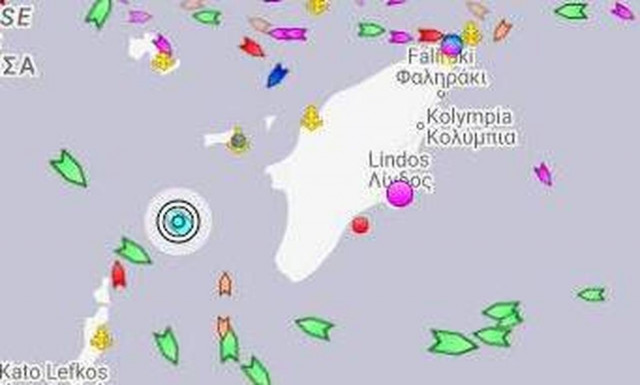 Ερευνητικό Kanuni: Μια ανάσα από τη Ρόδο – Δείτε πού βρίσκεται αυτή τη στιγμή