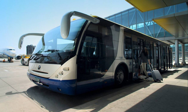 Με επιβάτες η σημερινή δοκιμαστική λειτουργία του δεύτερου ηλεκτροκίνητου λεωφορείου