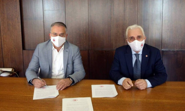 Μνημόνιο Συνεργασίας του υπουργείου Εσωτερικών με τον Ερυθρό Σταυρό