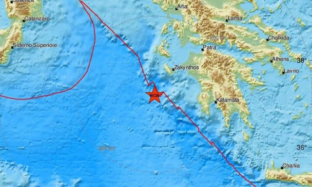 Σεισμός ΤΩΡΑ κοντά στη Ζάκυνθο - Αισθητός σε πολλές περιοχές (pics)