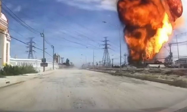 Έκρηξη σε εργοστάσιο δημιούργησε πύρινη μπάλα 30 μέτρων!  