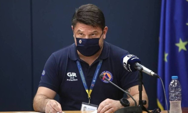 Deputy Min Hardalias visits Serres; meeting on measures against Covid-19