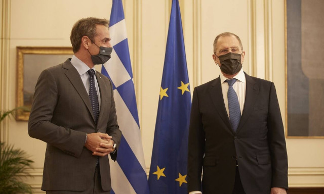 Μητσοτάκης σε Λαβρόφ: Ταραξίας που καταπατά τη διεθνή νομιμότητα η Τουρκία   