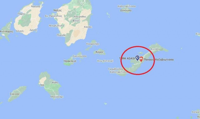 Χυδαία τουρκική προπαγάνδα: Έβαλαν τζαμί στην Αμοργό στο Google Maps