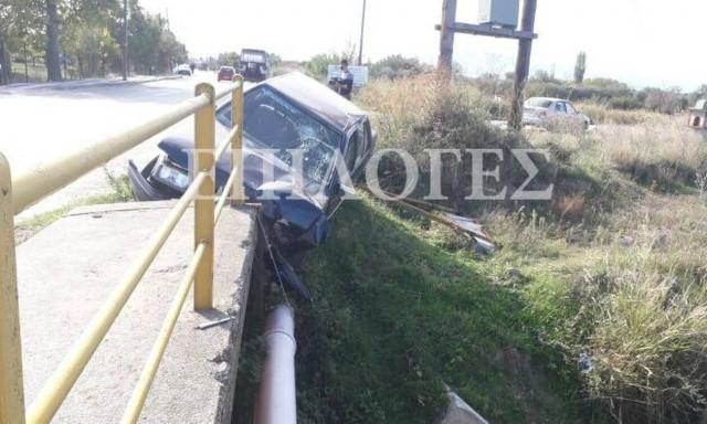 Τραγωδία στις Σέρρες: Νεκρός 78χρονος σε φρικτό τροχαίο