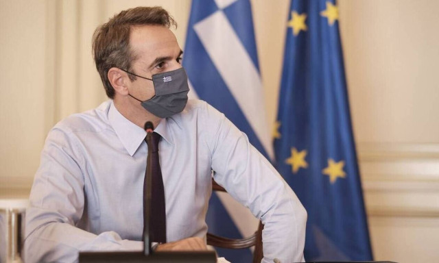 PM Mitsotakis speaks with Austrian Chancellor Kurz; expresses Greece's solidarity	