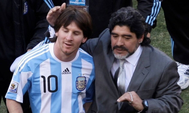 Ντιέγκο Μαραντόνα: Συγκλονιστικό μήνυμα από τον Μέσι