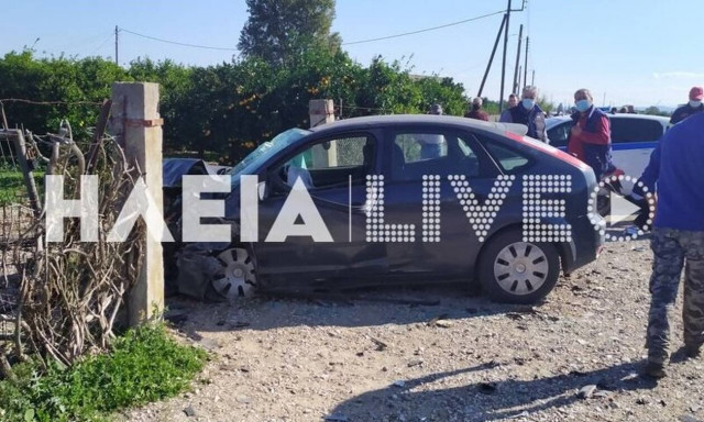 Ηλεία: Τραγωδία στην άσφαλτο - Ένας νεκρός και ένας τραυματίας σε τροχαίο