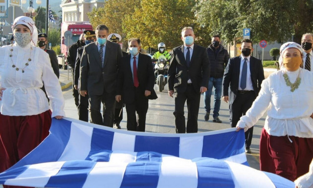 Η Μυτιλήνη τίμησε την 108η επέτειο της απελευθέρωσης της από τον Οθωμανικό ζυγό