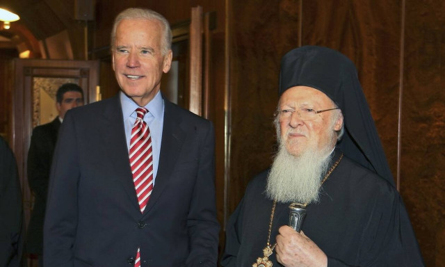 Εκλογές ΗΠΑ: Συγχαρητήρια από τον Πατριάρχη Βαρθολομαίο στον Τζο Μπάιντεν