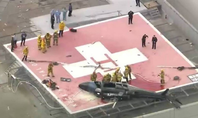 ΗΠΑ: Συντριβή ελικοπτέρου σε οροφή νοσοκομείου - Μετέφερε ανθρώπινη καρδιά για μεταμόσχευση