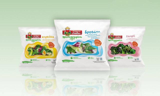 Νέες ατομικές σαλάτες Μπάρμπα Στάθης